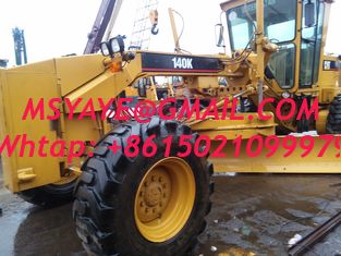 Used motor grader 140k  america second hand grader for sale ethiopia Addis Ababa angola