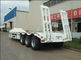 100 ton low bed Semi-trailer with 4-axles excavator trailer. low loader china