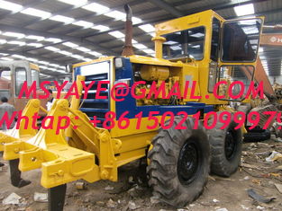 GD611a KOMATSU едут на автомобиле республика оборудования earthmoving грейдера Ємена Бутана Камбоджа Pakist