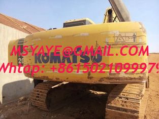 pc200-7 использовало машину 2008 японии гидровлической землечерпалки KOMATSU землечерпалки выкапывая