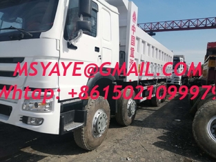 18-23 Кубические ярды Пропускная способность 8*4 HOWO DUMP TRUCK Воздушная подвеска