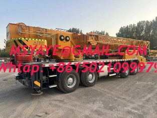 40T XCMG мощный мобильный используемый кран обновленный грузовик Гидравлический кран с U-образным бумом