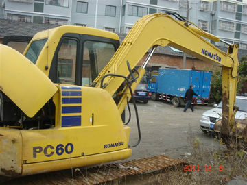 используемая ЗЕМЛЕЧЕРПАЛКА KOMATSU pc60-7 ИСПОЛЬЗОВАЛА землечерпалку раскопок вторых японии