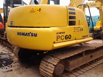 миниая землечерпалка PC60-7 использовала машинное оборудование японии землечерпалки раскопок KOMATSU миниое