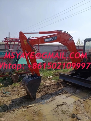 строительный экскаватор DX60 используемый экскаватор Doosan DOOSAN DX55 DX60 используемые компактные экскаваторы