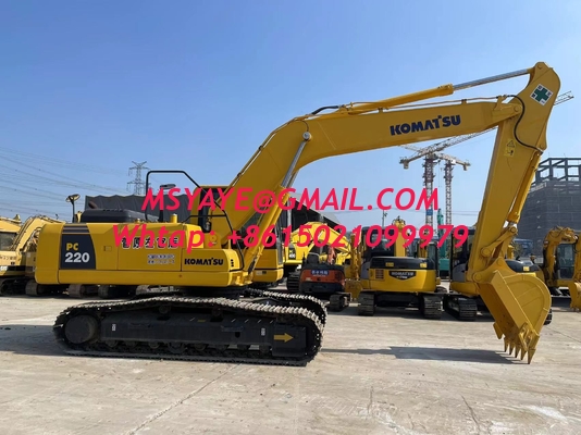 PC220-8 PC220-10 использованный экскаватор KOMATSU komatsu гидравлический экскаватор чили экскаватор Перу