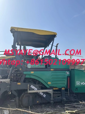 Vogele Super 2100-2 2100-3 Асфальтовый асфальт Vogele Vögele Super 1900 ползучий асфальтовый асфальтовый асфальт