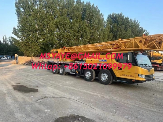 40T XCMG мощный мобильный используемый кран обновленный грузовик Гидравлический кран с U-образным бумом